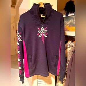 Dale of Norway wool ski sweater/coat